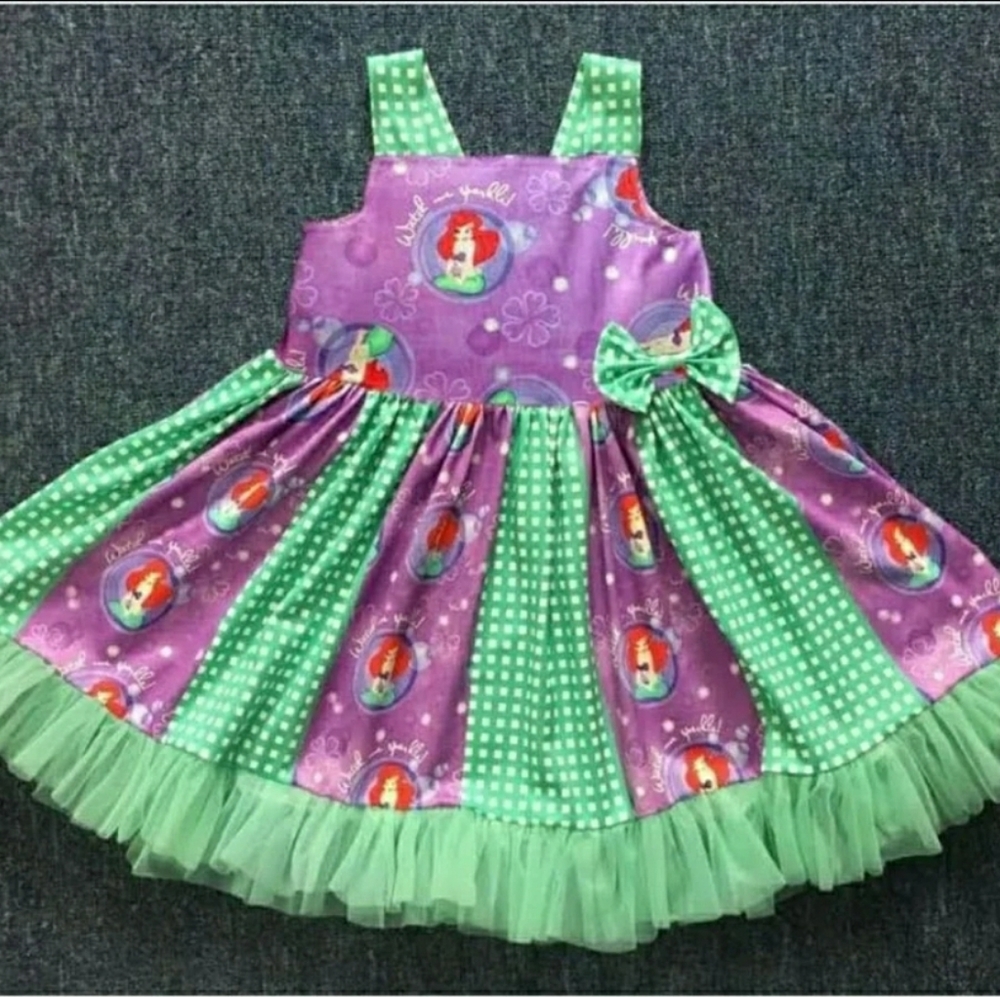 Little Mermaid Twirl Dress 14/16